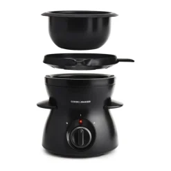 Cook & Baker Chokoladesmelter 350 ml - Plastik - Sort