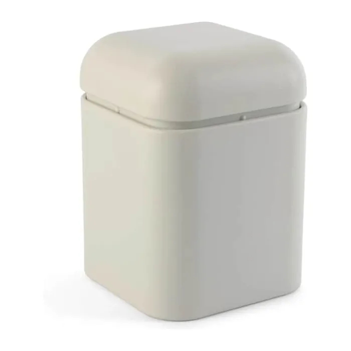 Cook & Baker Dåsesæt - 3 dele H 11,7 x B 11,5 x L 11,5 cm - Metal - Hvid