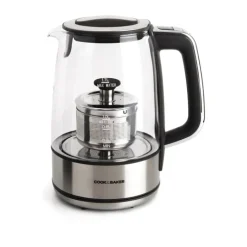Cook & Baker Elektrisk Te-brygger 1,7 liter - Glas - Klar