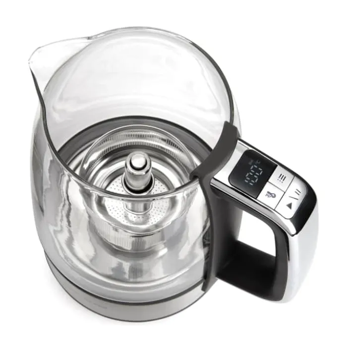 Cook & Baker Elektrisk Te-brygger 1,7 liter - Glas - Klar