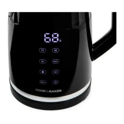 Cook & Baker Elkedel 1,7 liter - Plastik - Sort