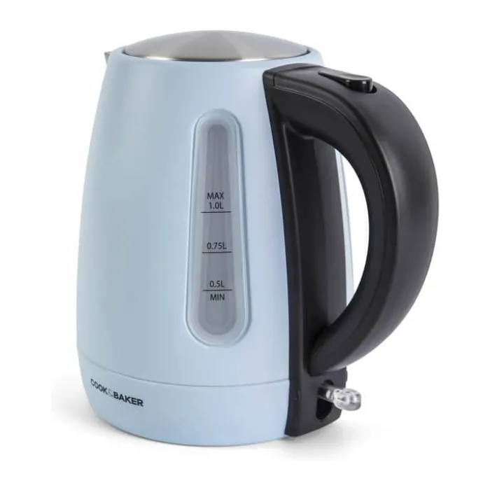 Cook & Baker Elkedel 1 liter - Stål - Blå