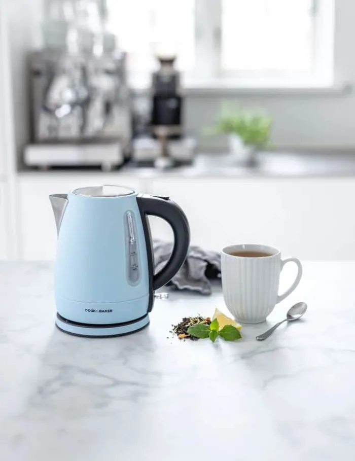 Cook & Baker Elkedel 1 liter - Stål - Blå