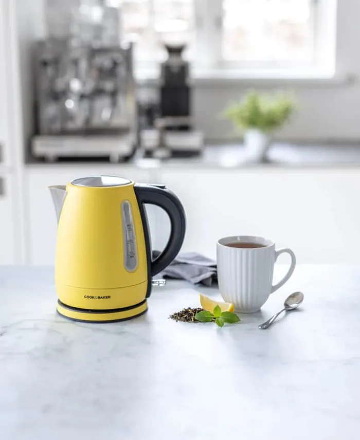 Cook & Baker Elkedel 1 liter - Stål - Gul