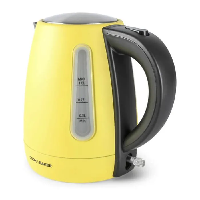 Cook & Baker Elkedel 1 liter - Stål - Gul