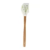 Cook & Baker Flora Dejskraber L 32 cm - Bøgetræ/silikone - Hvid
