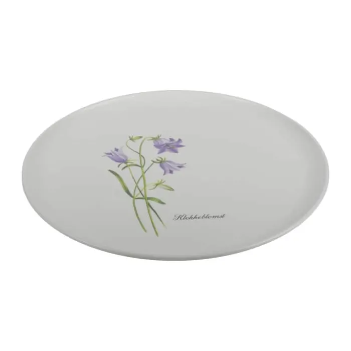 Cook & Baker Flora Tallerken Ø 28 cm - Genanvendt plastik - Klokkeblomst