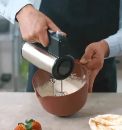 Cook & Baker Håndmixer 400 Watt - 5 hastigheder - Inkl. tilbehør