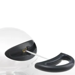 Cook & Baker Hvidløgshakker H 9 x B 10 x L 10 cm - Plastik/Rustfrit stål - Hvid/Grå