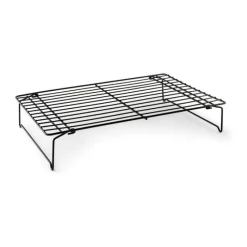 Cook & Baker Kølerist H 7,3 x B 25 x L 40 cm - Rustfrit stål - Sort
