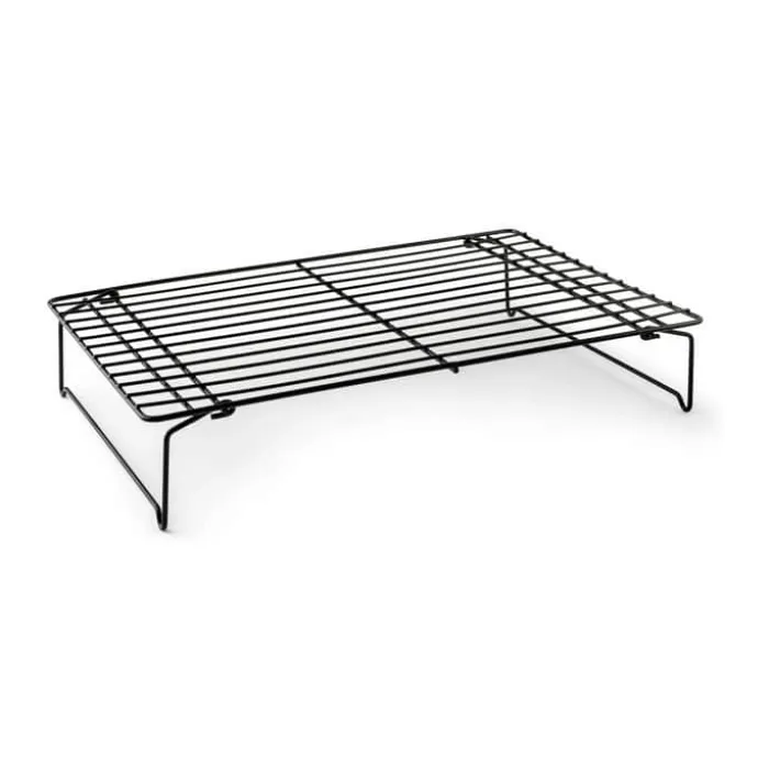 Cook & Baker Kølerist H 7,3 x B 25 x L 40 cm - Rustfrit stål - Sort