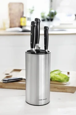 Cook & Baker Knivblok H 23 x Ø 11,5 cm - Stål