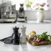 Cook & Baker Kværnsæt - 2 dele H 16 cm - Plastik - Sort/hvid