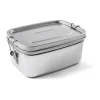 Cook & Baker Madkasse H 8,5 x B 13,5 x L 19 cm - Genanvendt rustfrit stål