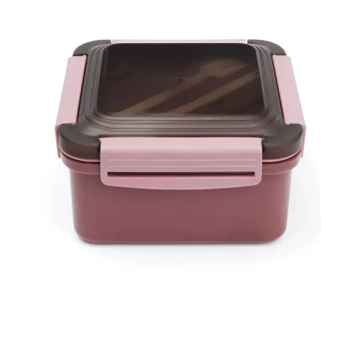 Cook & Baker Madkasse 1500 ml - Plastik/Rustfrit stål - Rosa