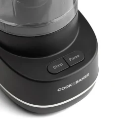 Cook & Baker Minihakker 750 ml - 300 watt - Sort