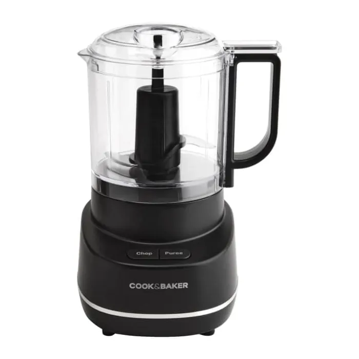 Cook & Baker Minihakker 750 ml - 300 watt - Sort