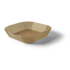 Cook & Baker Papirbakke til Airfryer - 100 stk. B 16 x L 16 cm - Papir