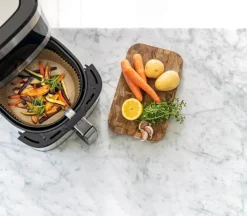 Cook & Baker Papir til Airfryer - 50 stk. Ø 20 x H 5 cm - Papir
