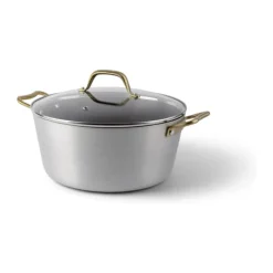 Cook & Baker Premium Gryde med låg 5 liter - Genanvendt aluminium