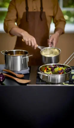 Cook & Baker Premium Grydeske L 33,5 cm - Oliventræ