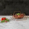 Cook & Baker Premium Rist til bradepande B 22 x L 32 cm - Rustfrit stål - Kobberfarvet