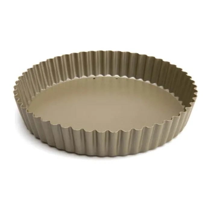 Cook & Baker Premium Tærteform Ø 20 cm - Carbonstål - Guldfarvet