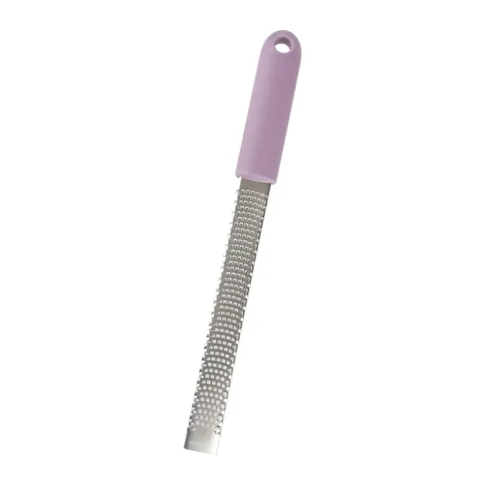Cook & Baker Rivejern L 33 cm - Rustfrit stål/silikone - Lilla