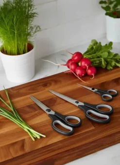 Cook & Baker Saksesæt - 3 stk. Plast/stål - Grå
