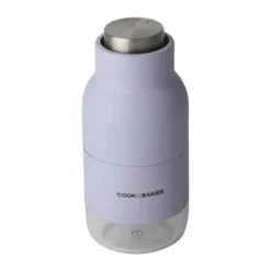 Cook & Baker Salt/peber Kværn H 12,5 cm - Glas/plastik - Lilla
