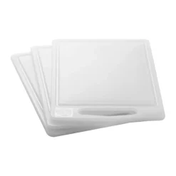 Cook & Baker Skærebrætsæt - 3 dele B 25 x L 35 cm - Plastik - Hvid