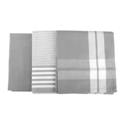 Cook & Baker Viskestykke - 3 stk. B 50 x L 70 cm - Økologisk bomuld - Grå