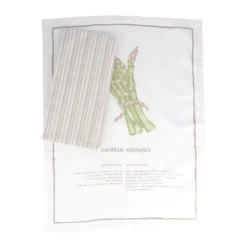 Cook & Baker Viskestykke - 2 stk. B 50 x L 70 cm - Bomuld - Asparges