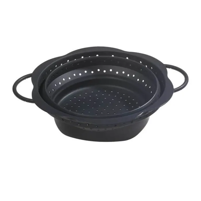 Cookline Foldbar Si L 32 x B 23 cm - Silikone/stål - Sort