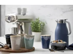 Costa Nova Gres Skål H 6 x B 13,7 x L 13,7 cm - Stentøj - Sort