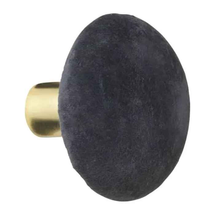 Cozy Living Knage Medium D 6,5 x Ø 8 - Velour/messing - Cole