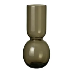 Cozy Living Nordkap Vase H 25 cm - Glas - Smoke