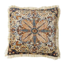 Creative Collection Asu Pyntepude B 50 x L 50 cm - Viskose - Brun