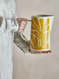 Creative Collection Fauni Kande 2,1 liter - Stentøj - Gul