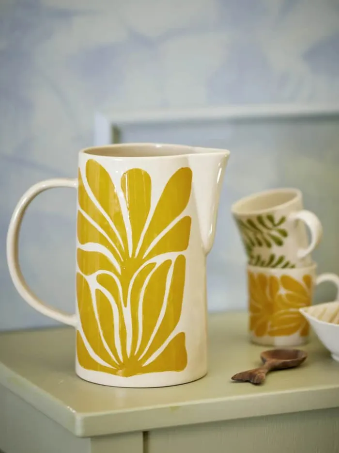 Creative Collection Fauni Kande 2,1 liter - Stentøj - Gul