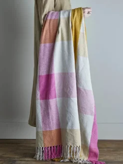 Creative Collection Hadley Plaid B 130 x L 160 cm - Genanvendt bomuld - Multifarvet