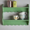 Creative Collection Salla Hylde H 40,5 x B 49,5 x D 15 cm - Fyrretræ - Grøn