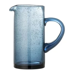 Creative Collection Tabby Kande 1,1 liter - Glas - Blå