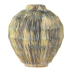 Creative Collection Vase - Tavern Ø 18,5 x H 20,5 cm - Stentøj - Brun