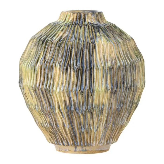 Creative Collection Vase - Tavern Ø 18,5 x H 20,5 cm - Stentøj - Brun