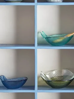 Creative Collection Yuta Skål - 4 stk. B 10,5 x L 14 cm - Glas - Multifarvet
