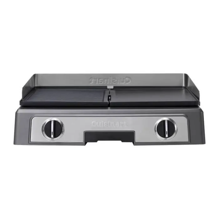 Cuisinart Plancha Elite Bordgrill PL50E 2200 Watt - Kan stege og grille til hver sin side
