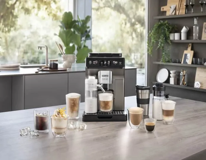 DeLonghi Eletta Explore Espressomaskine 19 bar - 14 kværnindstillinger - Cold extration + LatteCrema