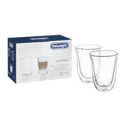 DeLonghi Latte Macchiatoglas - 2 stk. 33 cl - Borosilikatglas