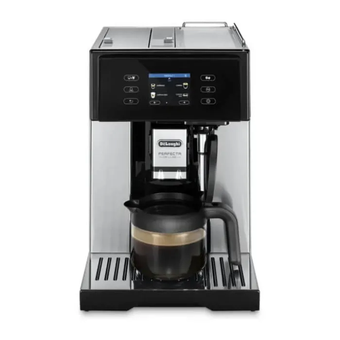 DeLonghi Perfecta Deluxe Espressomaskine ESAM460.75.MB 15 bar - 11 programmer - LatteCrema system